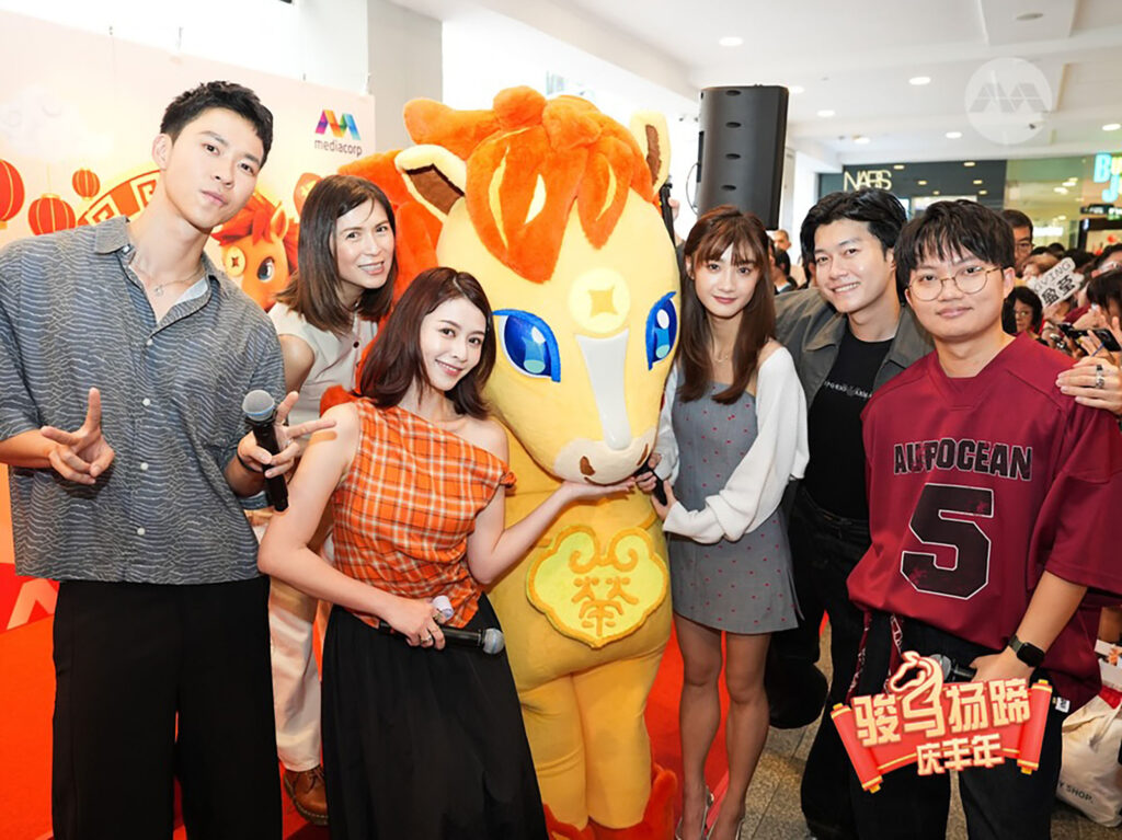 Brands Commissions for Mediacorp Chinese New Year Calligraphy by Ryan Loi