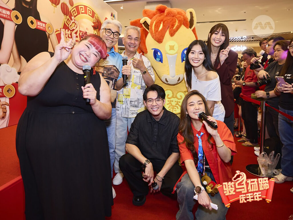 Brands Commissions for Mediacorp Chinese New Year Calligraphy by Ryan Loi