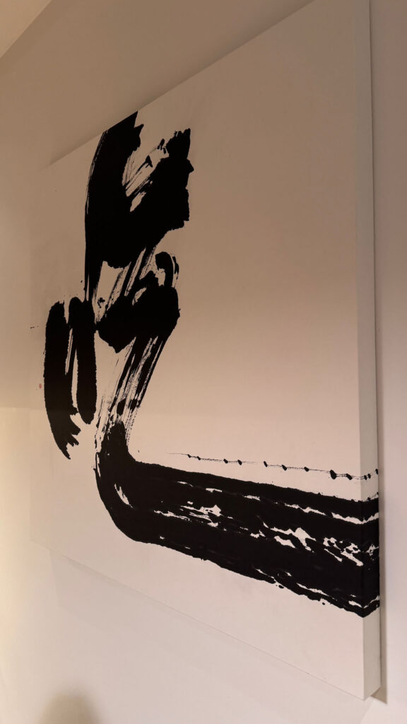 Ryan Loi Commission Calligraphy for Mediacorp 933 DJ Chen Ning Singapore