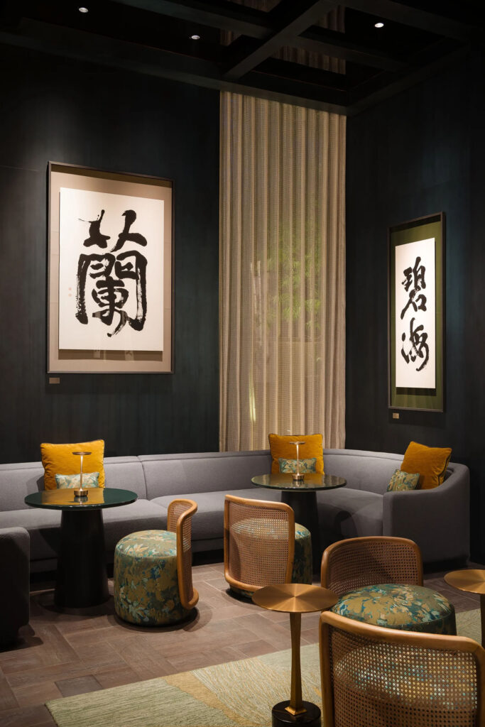 Ryan Loi Calligraphy for Raffles Sentosa Singapore